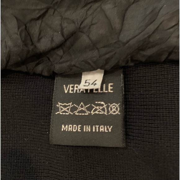 Jan & Carlos Soft Leather Jacket Black Size:54 - Picture 5 of 9